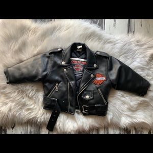 Toddler Harley-Davidson Leather Jacket
